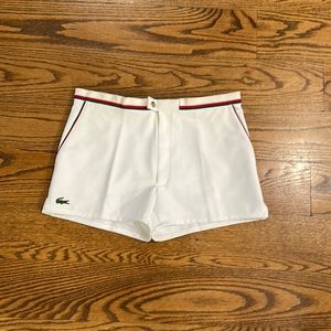 Chemise Lacoste Sz 3 Tennis Shorts